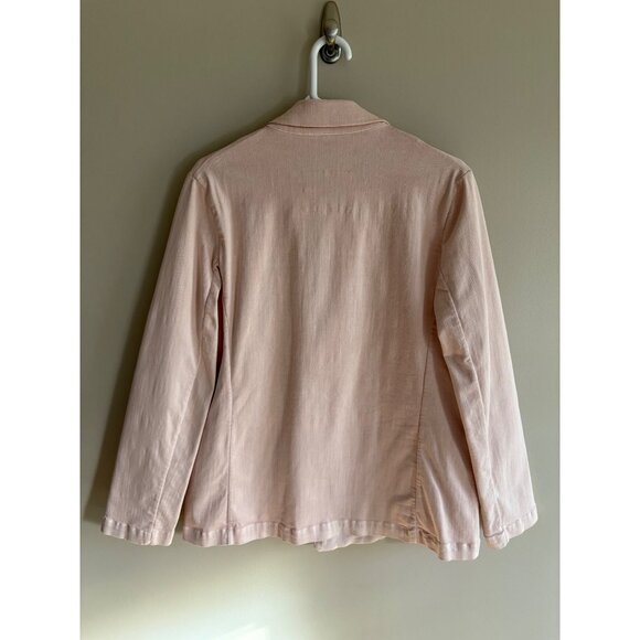Frank & Eileen Belfast Peacoat Lightweight Jacket in Ballet Pink Size Small - Picture 7 of 15